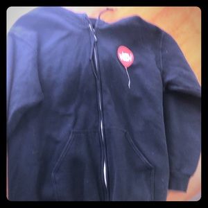 WEBN “IT” zip up hoodie, adult M